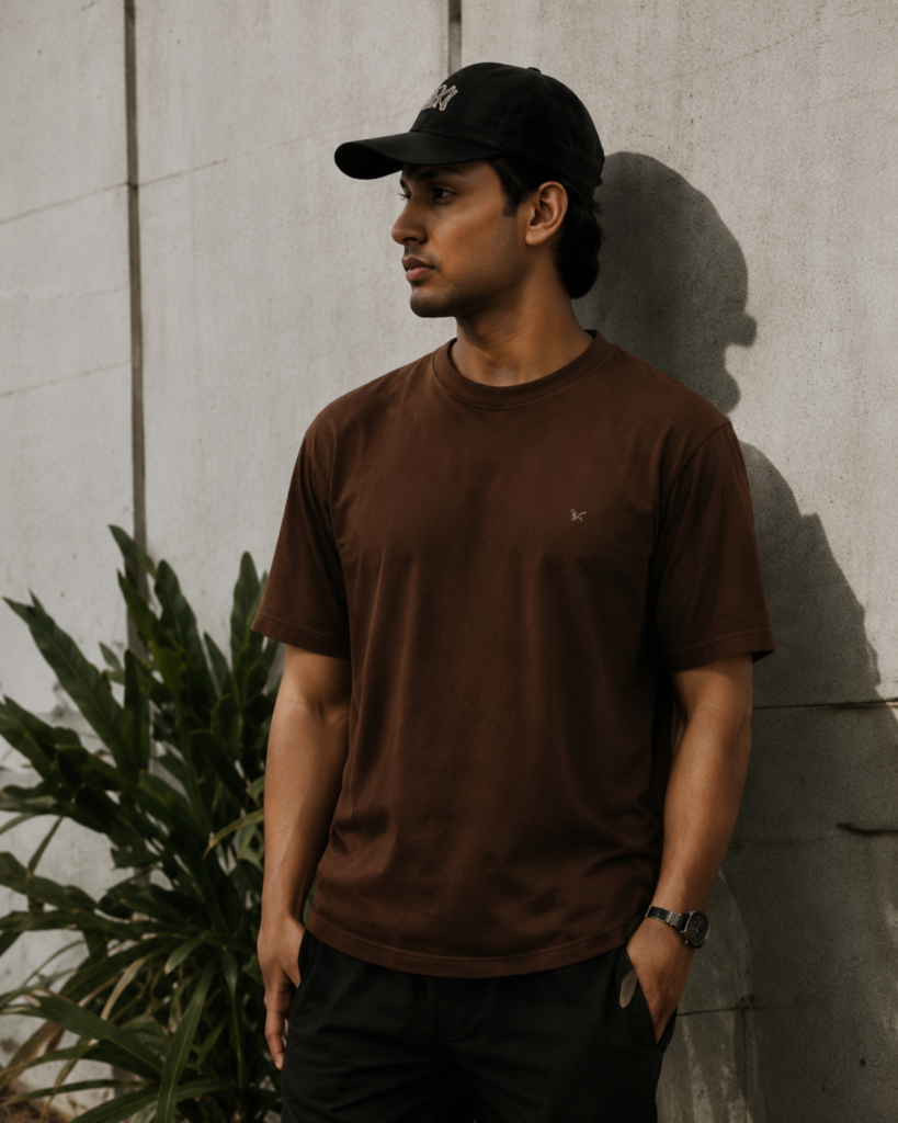COTTON TEE CLAY